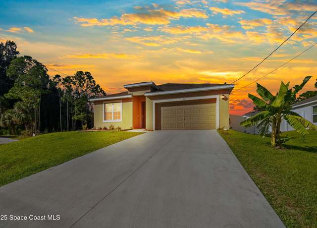 Property at 597 J T Sancho St SW, Palm Bay, FL 32908, 4 beds, 2 baths