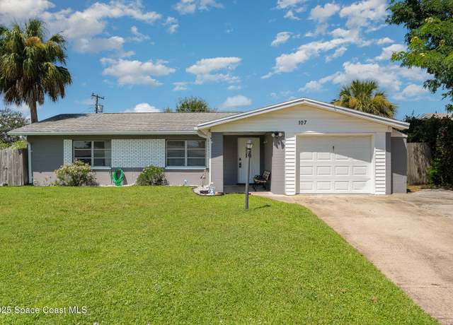 Property at 107 1st St, Merritt Island, FL 32953, 3 beds, 1 bath