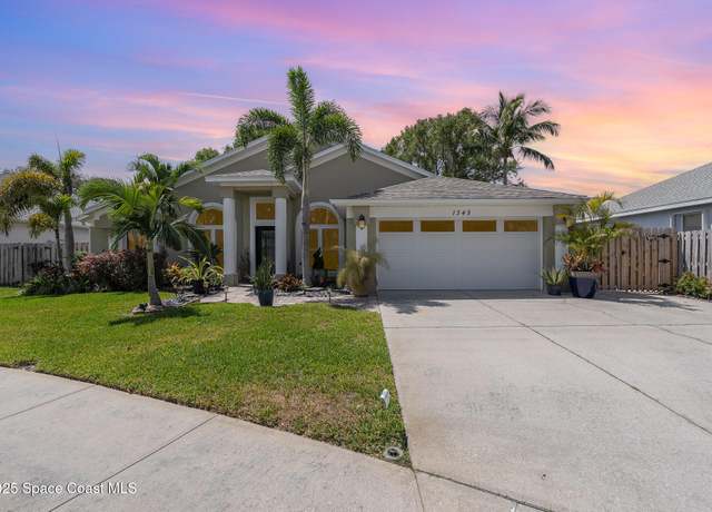 Property at 1345 Sanibel Ln, Merritt Island, FL 32952, 4 beds, 2 baths