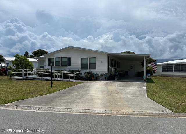 Property at 815 Bougainvillea Cir, Barefoot Bay, FL 32976, 2 beds, 2 baths