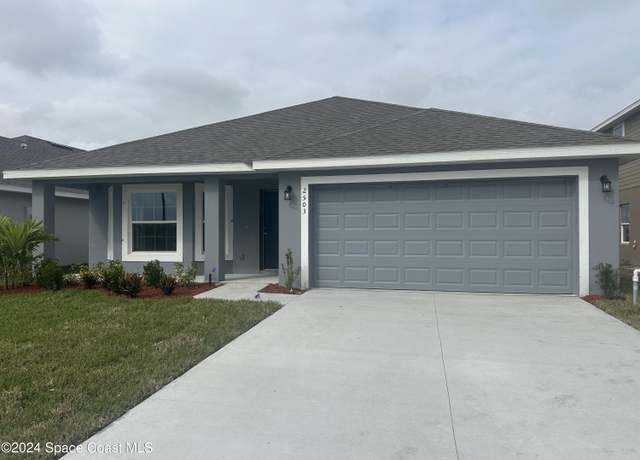 Property at 2503 Carrick St, Palm Bay, FL 32907, 3 beds, 2 baths