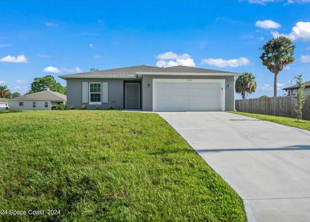 Property at 1391 Martinez St SE, Palm Bay, FL 32909, 4 beds, 2 baths