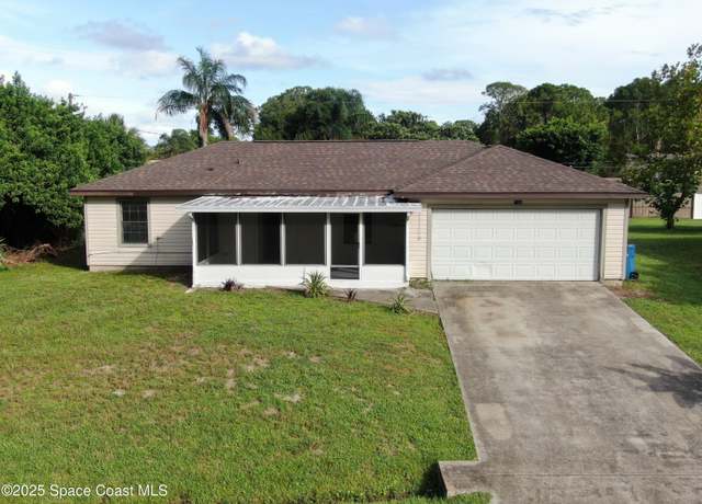 Property at 1184 Sapphire St SE, Palm Bay, FL 32909, 3 beds, 2 baths