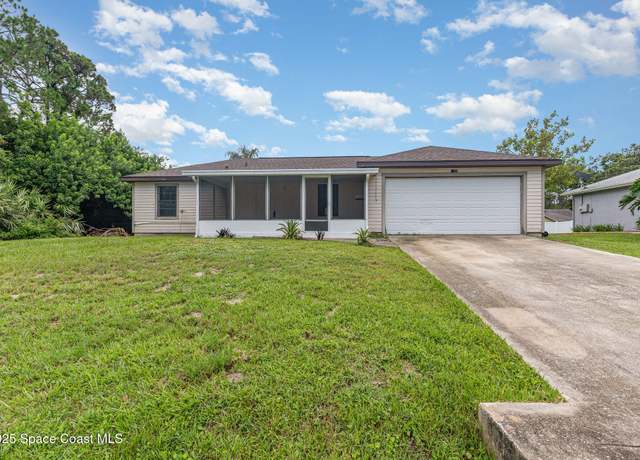 Property at 1184 Sapphire St SE, Palm Bay, FL 32909, 3 beds, 2 baths