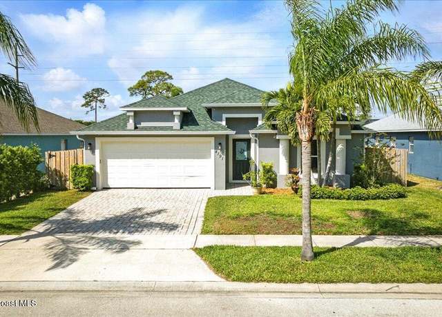 Property at 4191 Brantley Cir, Rockledge, FL 32955, 4 beds, 2 baths