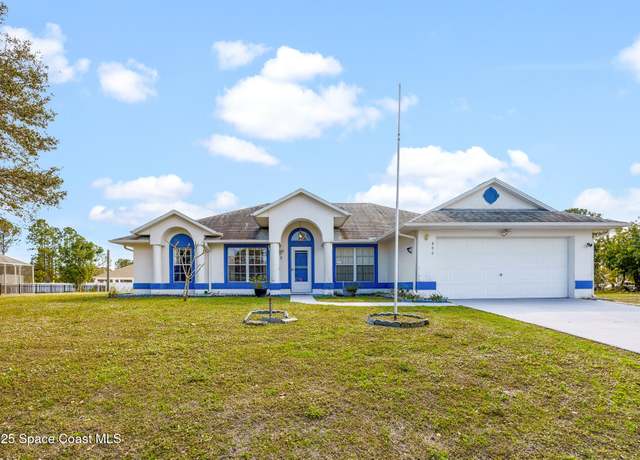 Property at 490 Bougainvillea St NW, Palm Bay, FL 32907, 3 beds, 2 baths