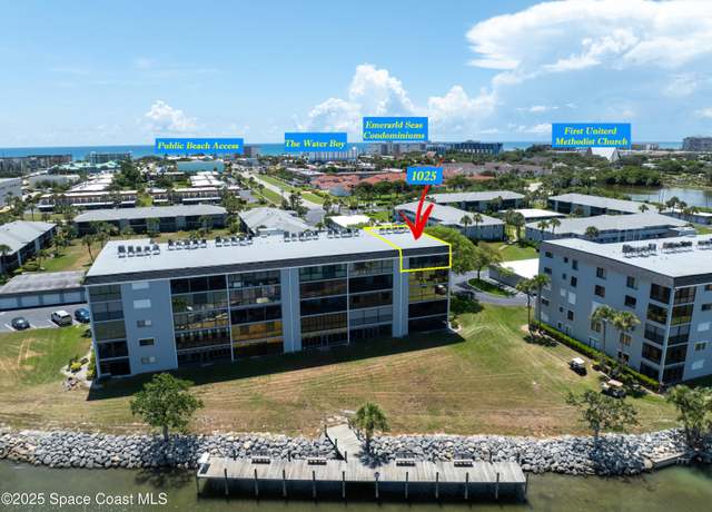 Property at 3799 S Banana River Blvd #1025, Cocoa Beach, FL 32931, 2 beds, 2 baths