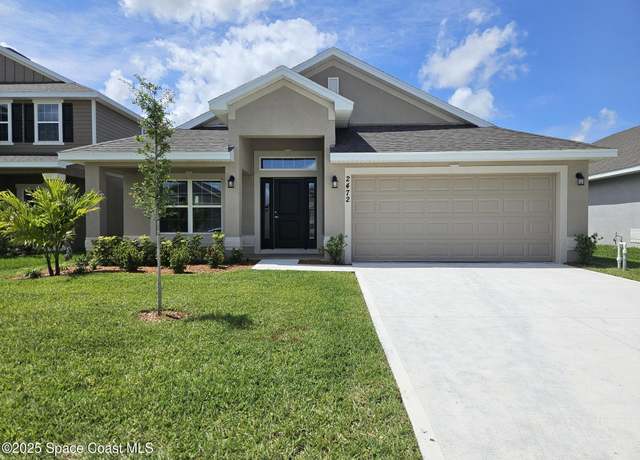 Property at 2472 Carrick St NW, Palm Bay, FL 32907, 3 beds, 2 baths