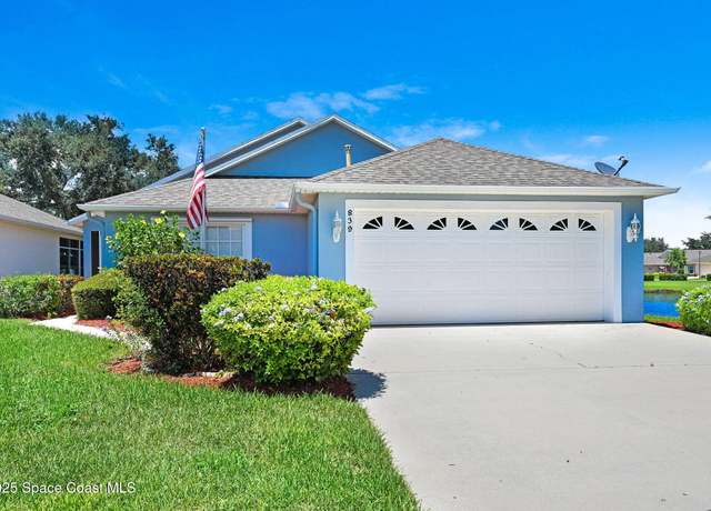 Property at 839 Danville Cir, Melbourne, FL 32904, 3 beds, 2 baths
