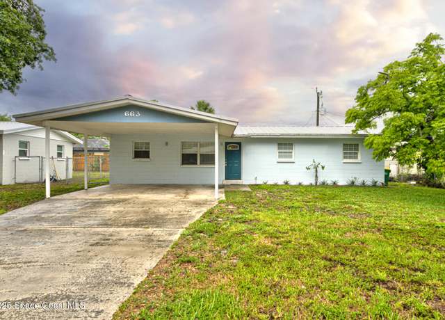 Property at 663 Bacon St, Cocoa, FL 32926, 4 beds, 2 baths