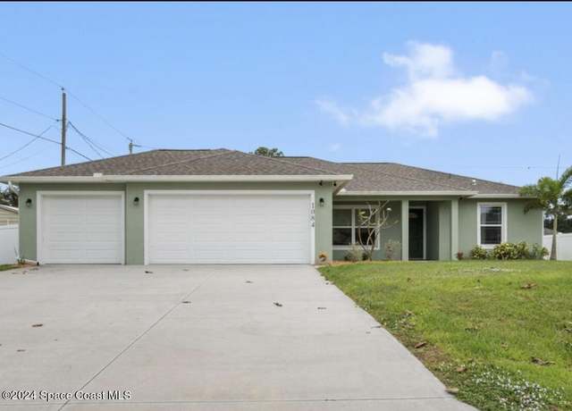 Property at 1084 Sally St SE, Palm Bay, FL 32909, 3 beds, 2 baths