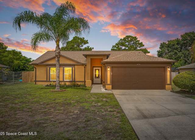 Property at 474 Cremona Ave NW, Palm Bay, FL 32907, 3 beds, 2 baths
