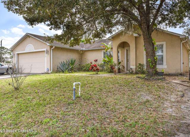 Property at 840 Avalon St SE, Palm Bay, FL 32909, 3 beds, 2 baths