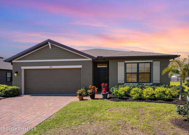 Property at 7416 Amethyst Ave, Grant-valkaria, FL 32949, 4 beds, 2 baths