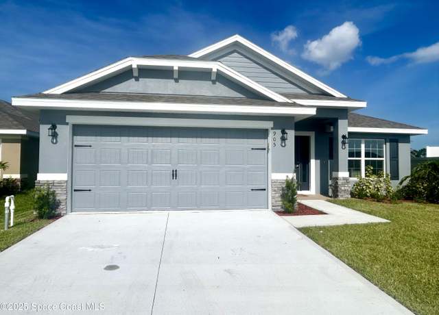 Property at 1225 Kylar Dr NE, Palm Bay, FL 32907, 4 beds, 3 baths
