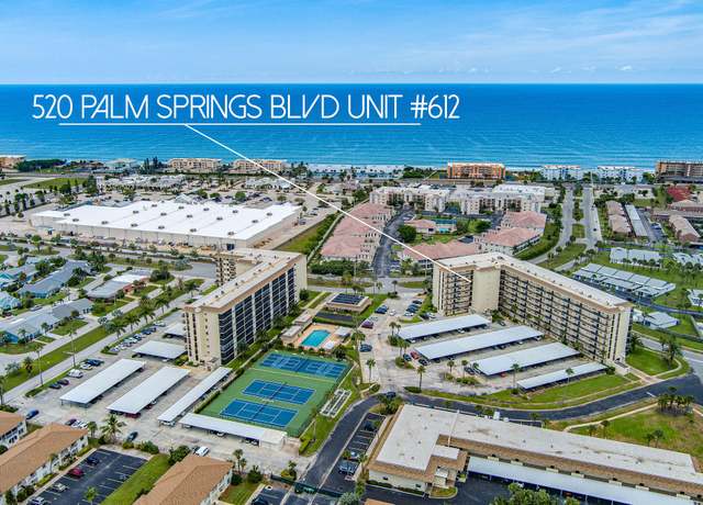 Property at 520 Palm Springs Blvd #612, Indian Harbour Beach, FL 32937, 2 beds, 2 baths