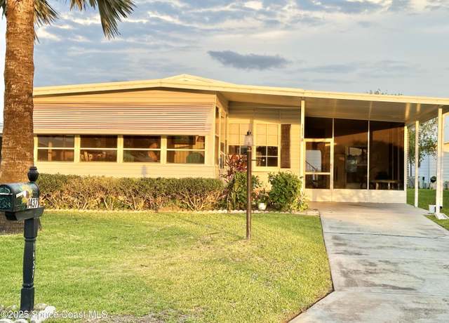 Property at 1437 Barefoot Cir, Barefoot Bay, FL 32976, 2 beds, 2 baths