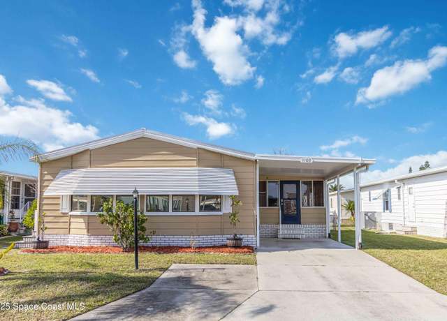 Property at 1103 Navajo Dr, Barefoot Bay, FL 32976, 2 beds, 2 baths