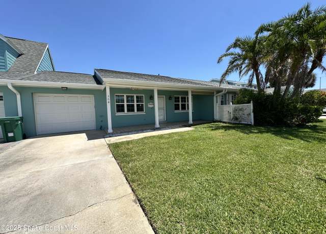 Property at 304 Emerald Pl E, Indian Harbour Beach, FL 32937, 2 beds, 1.5 baths
