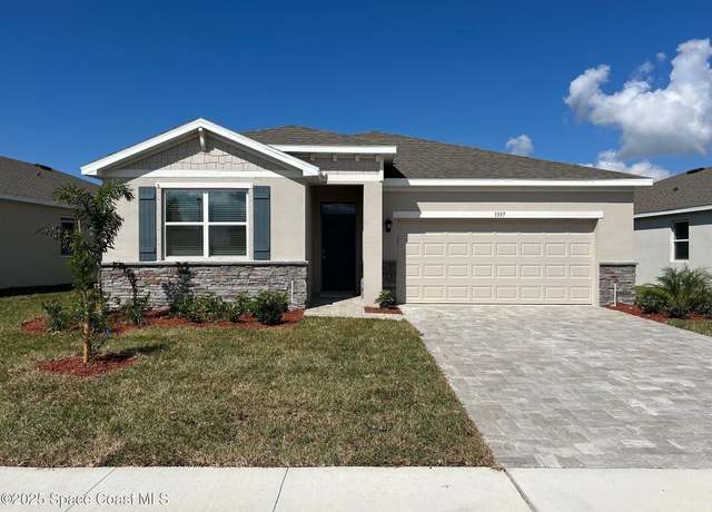 Property at 1337 Nettle Way SE, Palm Bay, FL 32909, 3 beds, 2 baths