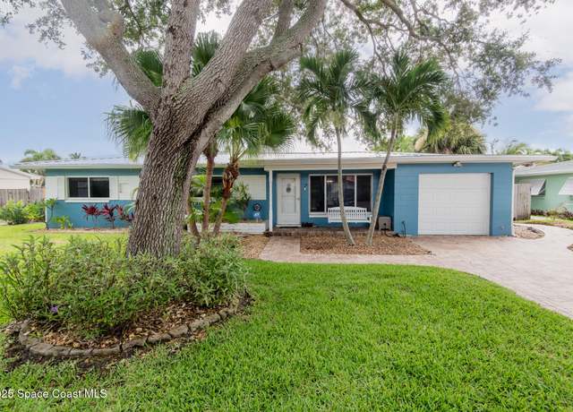 Property at 156 E Dover St, Satellite Beach, FL 32937, 4 beds, 2 baths