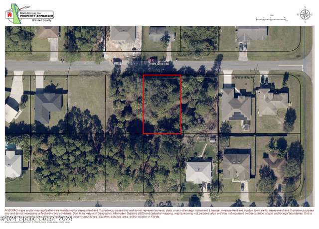 Property at 574 Poplar St SE, Palm Bay, FL 32909