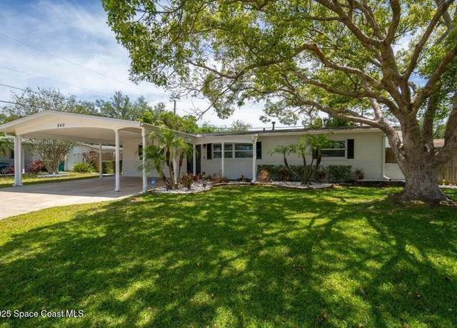 Property at 940 Butia St, Merritt Island, FL 32953, 3 beds, 2 baths