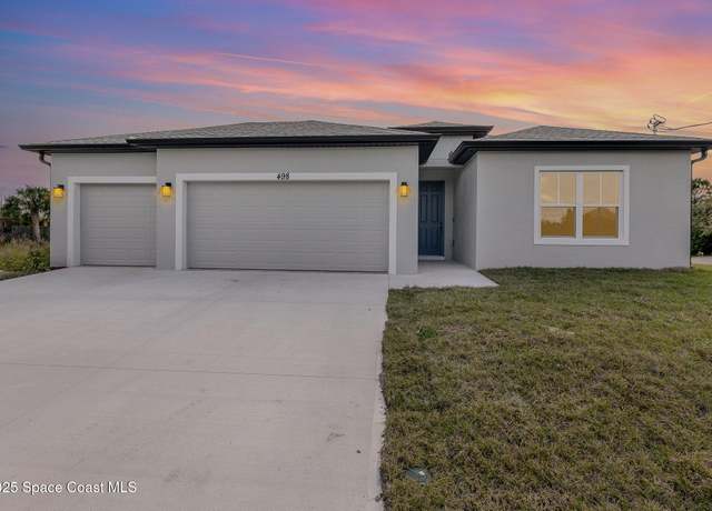 Property at 498 Fort Worth St, Palm Bay, FL 32908, 4 beds, 3 baths