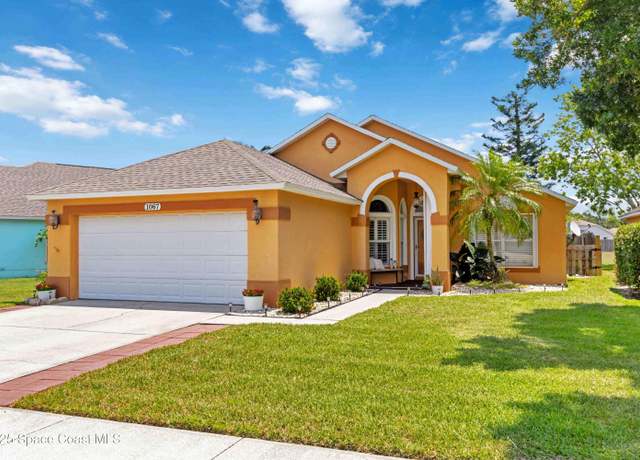 Property at 1067 Pine Creek Cir NE, Palm Bay, FL 32905, 3 beds, 2 baths