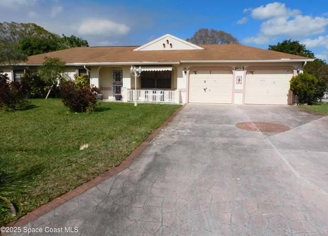 Property at 431 Carol Dr NE, Palm Bay, FL 32907, 3 beds, 2 baths