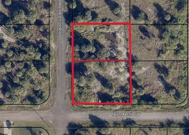 Property at 2195/2189 Hibiscus (2 Lots) Ave SW, Palm Bay, FL 32908