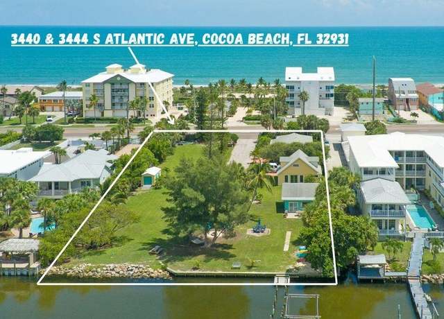 Property at 3440 S Atlantic Ave, Cocoa Beach, FL 32931, 4 beds, 3 baths