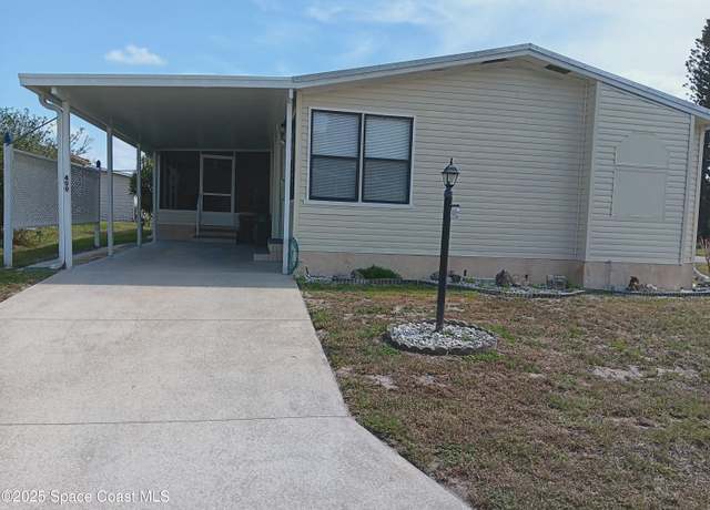 Property at 499 Marlin Cir, Barefoot Bay, FL 32976, 2 beds, 2 baths