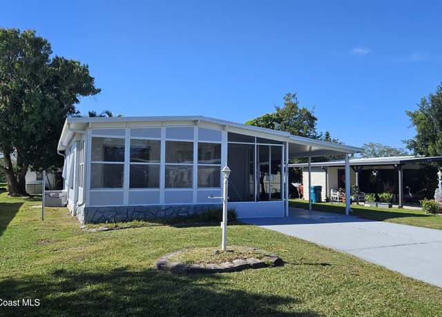 Property at 1247 Waterway Dr, Barefoot Bay, FL 32976, 2 beds, 2 baths