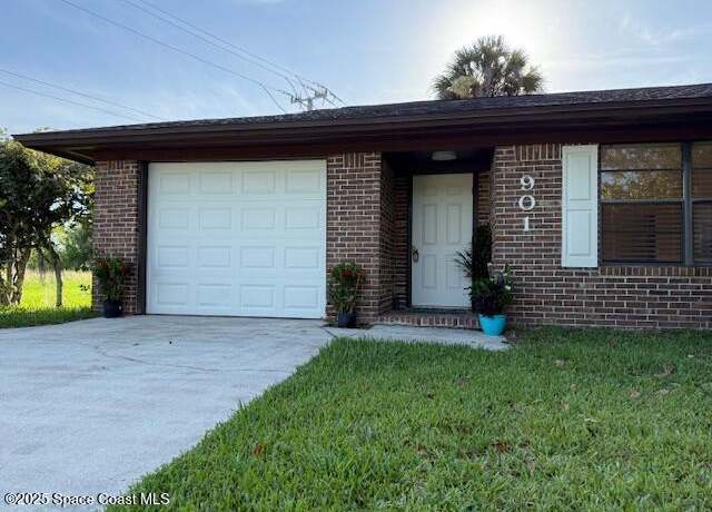 Property at 901 Emerson Dr NE, Palm Bay, FL 32907, 3 beds, 2 baths