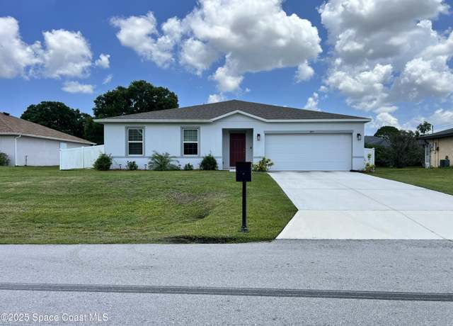 Property at 1059 Dusseldorf Ave NW, Palm Bay, FL 32907, 4 beds, 2 baths