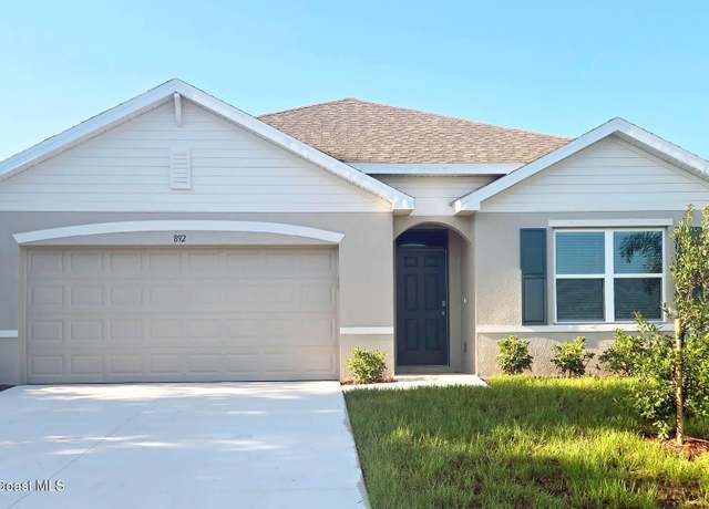 Property at 892 Sorrel St NW, Palm Bay, FL 32907, 4 beds, 2 baths