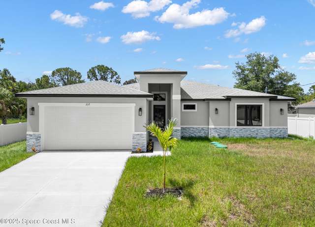 Property at 337 Fifer St SE, Palm Bay, FL 32909, 4 beds, 3 baths