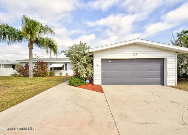 Property at 375 Cyprus Dr, Cocoa Beach, FL 32931, 3 beds, 2 baths
