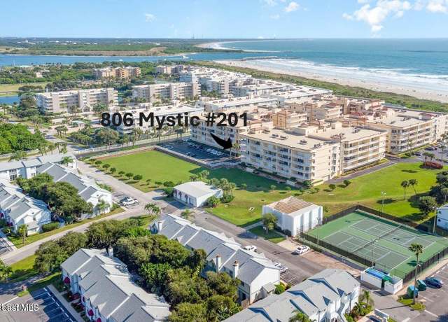 Property at 806 Mystic Dr Unit D201, Cape Canaveral, FL 32920, 3 beds, 2 baths