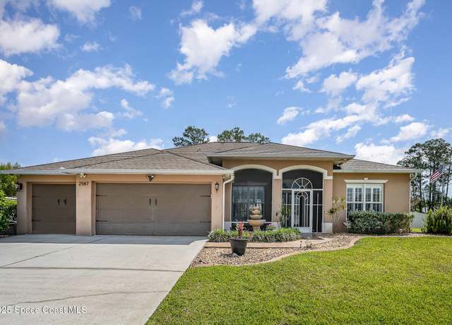 Property at 2587 Ramsdale Dr SE, Palm Bay, FL 32909, 3 beds, 2.5 baths