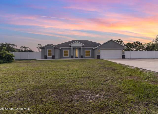 Property at 3735 Crista Jean Ave, Grant-valkaria, FL 32909, 5 beds, 2 baths