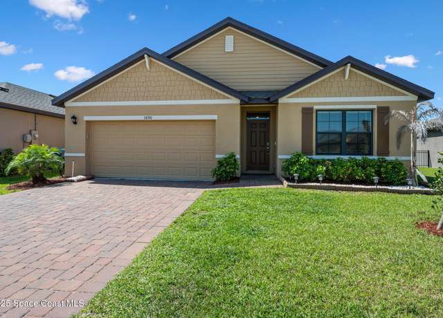 Property at 3890 Foggy Mist Rd SE, Palm Bay, FL 32909, 4 beds, 2 baths