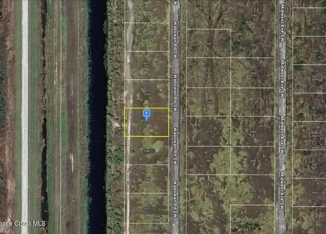 Property at 2068 Wabowen Rd SW, Palm Bay, FL 32908