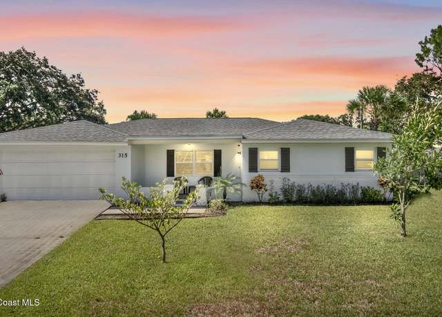 Property at 315 Arcadia Ave, Melbourne, FL 32901, 3 beds, 2 baths
