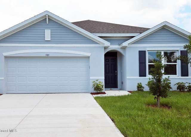 Property at 583 Mimosa St SW, Palm Bay, FL 32908, 4 beds, 2 baths