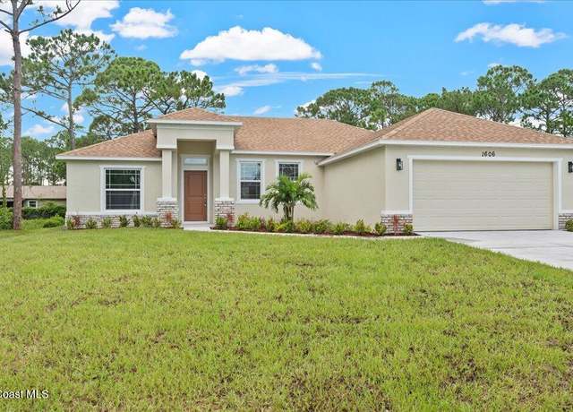 Property at 1606 San Filippo Dr SE, Palm Bay, FL 32909, 4 beds, 2 baths