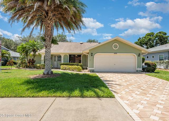 Property at 1653 Pioneer Dr, Melbourne, FL 32940, 2 beds, 2 baths