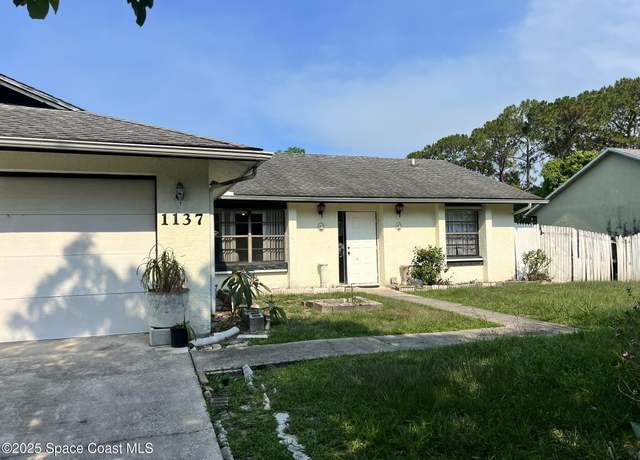 Property at 1137 Hill Ave NW, Palm Bay, FL 32907, 3 beds, 2 baths