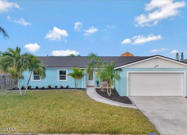 Property at 410 Carrioca Ct, Merritt Island, FL 32953, 4 beds, 2 baths